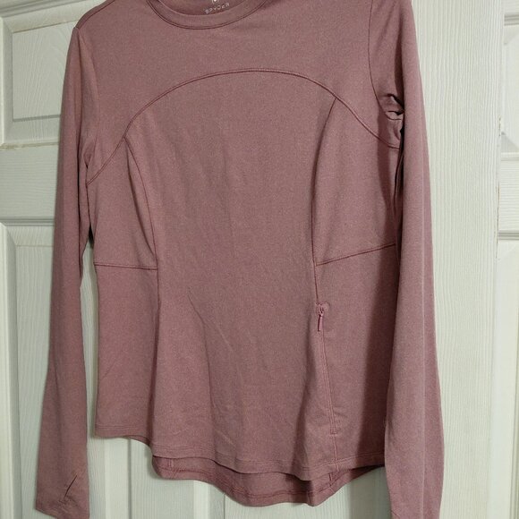 Spyder Active Purple LS Top, Womens, Med, NWOT - Picture 1 of 5